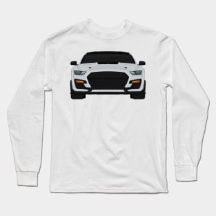 Shelby GT500 2020 Iconic-Silver + Black roof Long Sleeve T-Shirt